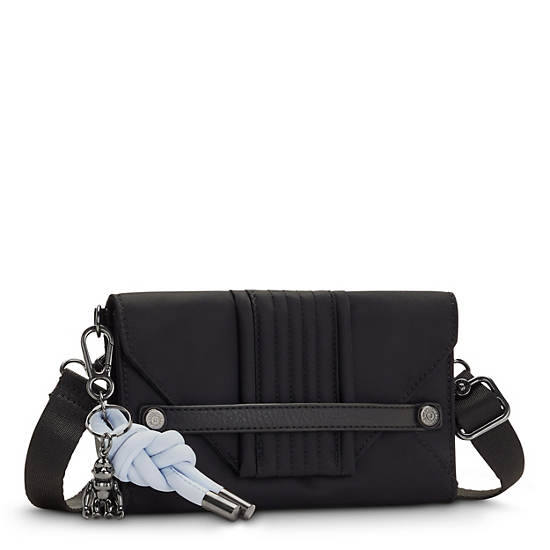 Kipling Lelio Crossbody Väska Svarta | SE 2030CT